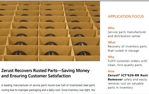 Zerust Recovers Rusted Parts—Saving Money image